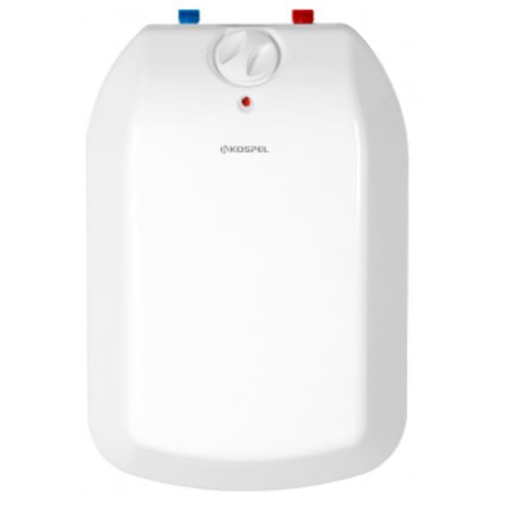 Kospel POC.D 5 Inox Luna varmtvannsbereder 5 liter, liten hvit punktvarmer for under servant